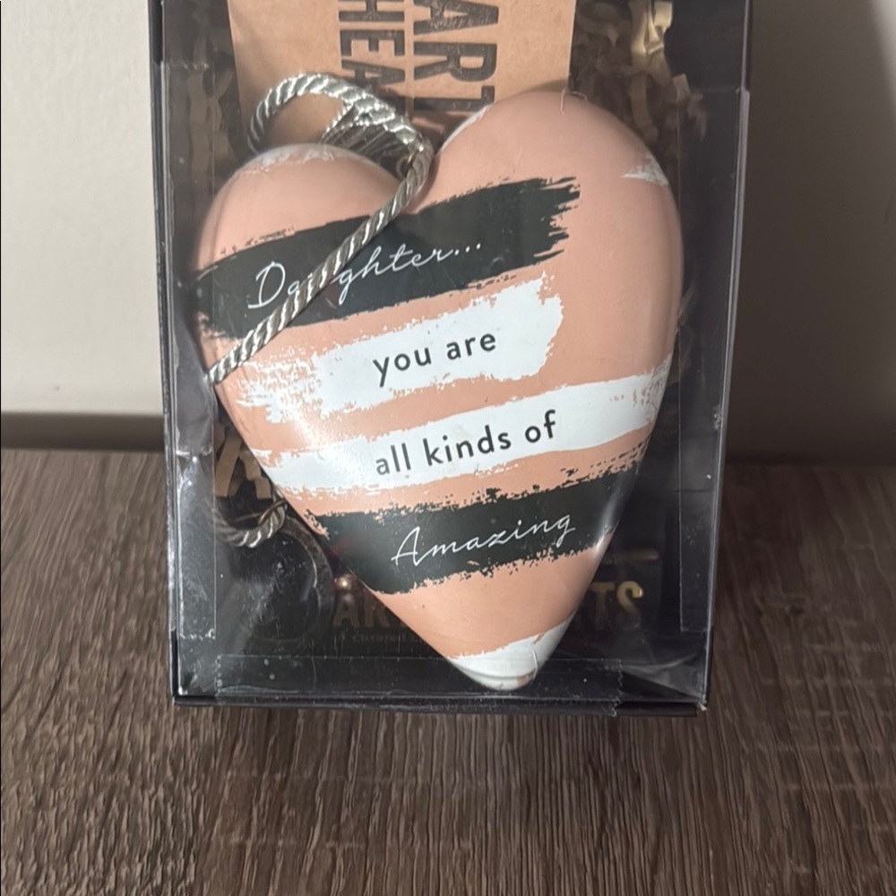 Demdaco Sculpted Heart Collection Box